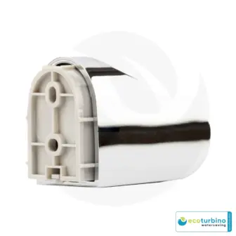 Soporte de ducha - Soporte de pared para ducha | Soporte de pared para baño y ducha by ecoturbino® | plata