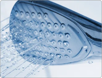 Shower head limescale symbol