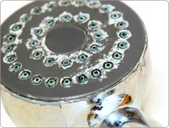 Shower head limescale symbol