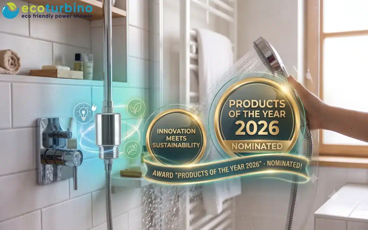 ecoturbino nominé pour le prix des ‘ Produits de l'année 2026 ’ ! Par ntv et l'Institut allemand pour la qualité des services (DISQ)