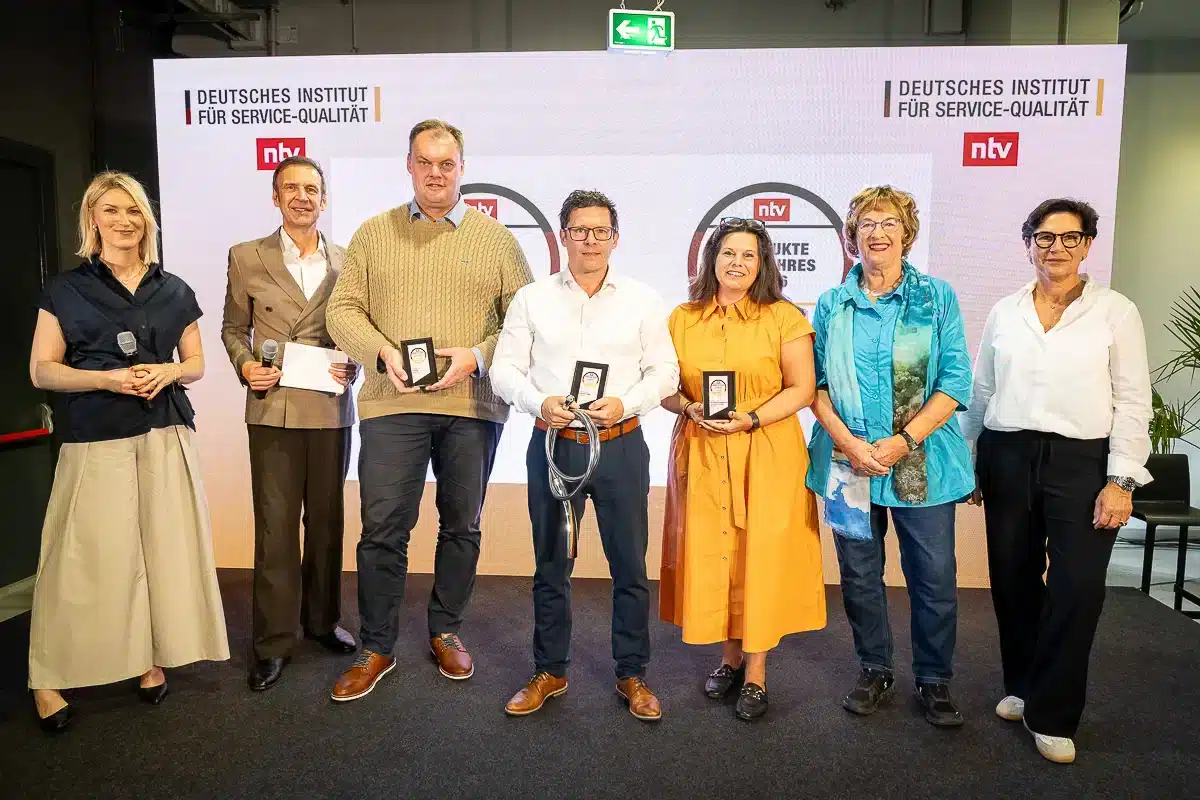 ecoturbino ‘Products of the Year 2026’ Award | German Institute for Service Quality (DISQ) and ntv